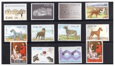 1983 Ireland Stamp Year Pack MNH. See scan for stamps included. All stamps Mint Never Hinged.