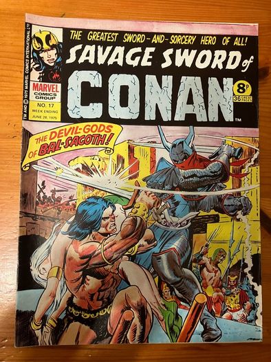 Comic: 'Savage Sword of Conan' no. 17 (June 28,1975)