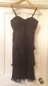 Beautiful Navy Debut Dress Size 14