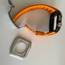 Premium stainless steel & rubber Apple Watch 44/45mm case & strap Image 3