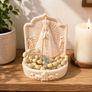 Our Lady Rosary Holder Religious Home Decor Image 4