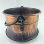 Antique copper cauldron Image 7