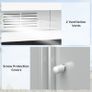 4ft x 9ft Steel Garden Tool Shed Image 6