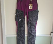 womens RVRC GPx Pro pants hiking tough outdoor trousers grey purple leopard Size UK small EU 36 BRAND NEW WITH TAGS Revolution race