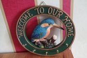 welcome home sign