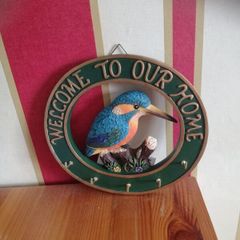 welcome home sign