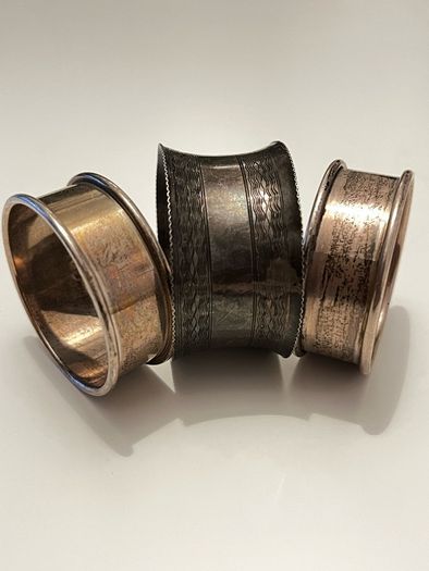 1919/1970 Sterling Silver  Napkin Ring 32.7g Birmingham