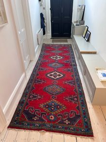 Hall rug wool
