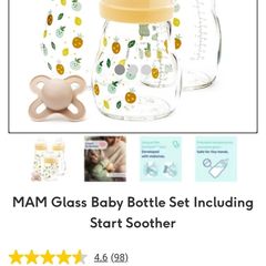 MAM Glass bottles