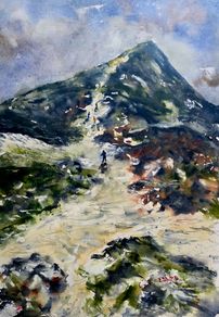 croagh Patrick watercolour