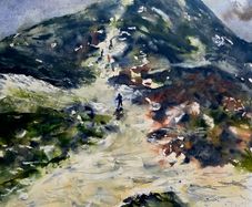 croagh Patrick watercolour
