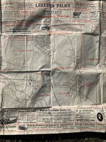 Leicester Palace map