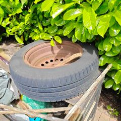 Old tire.