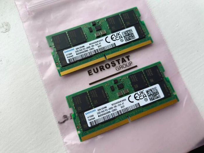 64GB Samsung 2x32GB DDR5 Laptop RAM Sodimm 4800MHz Brand New