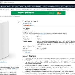 TP-Link NX510v 5G Router