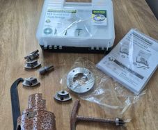 Record Power SC3 Geared Scroll Chuck Package