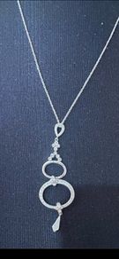 White Gold Chain with gorgeous pendant