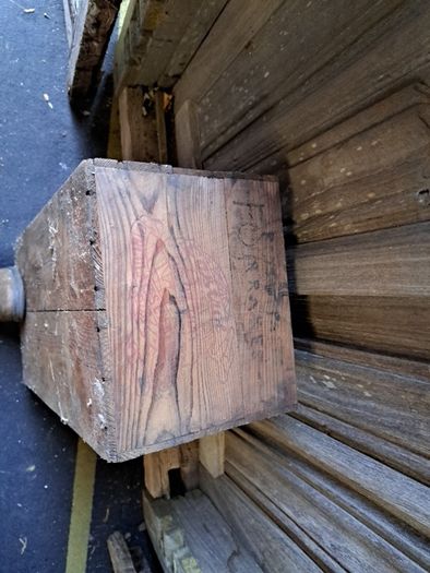 Vintage Castrol Oil Wooden Box