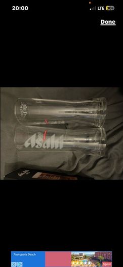 Guinness coors Heineken Murphy's Guinness peroni budweiser asahi Heineken coors tuborg outcider bulmers Paulaner pint beer glasses Jameson whisky glasses wine glasses red bull crystal glasses cognac gin glasses