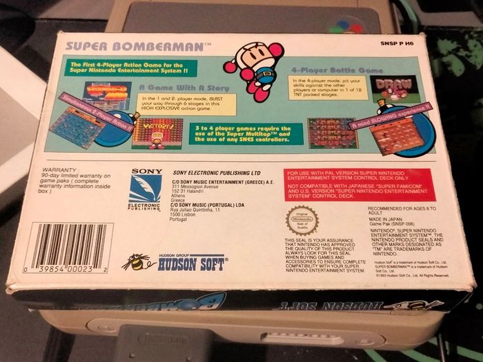 Super Nintendo Boxed Games