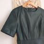 Sosandar Faux Leather Dress Size Uk 10 Image 6