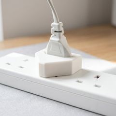 3D printed EU to UK plug adapter