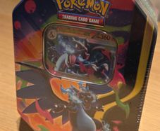 Pokemon Mega Charizard X ex tin