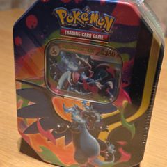 Pokemon Mega Charizard X ex tin