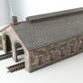 Bachmann Scenecraft 44-062Z NER 2-Road Engine Shed 00 Scale Image 2