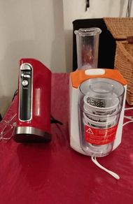 Electric Grater and Electric Hand  Mixer