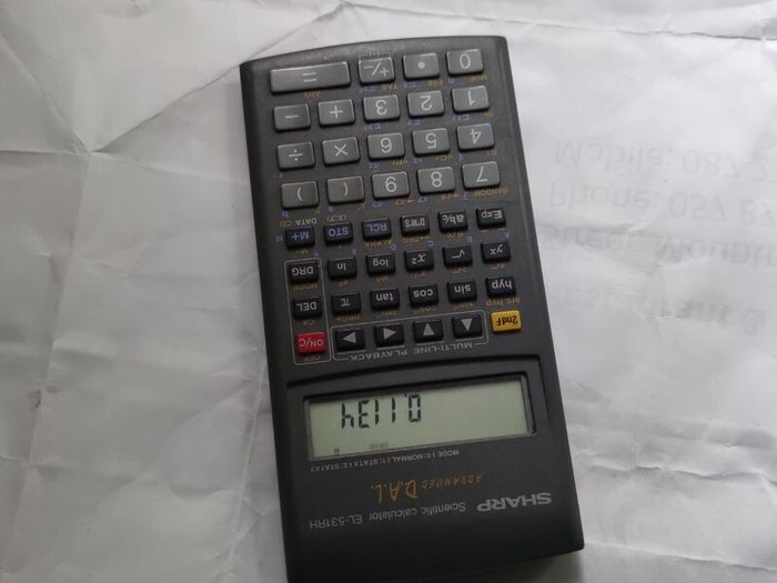Sharp Scientific Calculator
