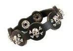 Leather Skull Bracelet