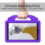 For Samsung Galaxy Tab A7 Lite Kids Friendly Case Shockproof Cover With Thumbs Up - Purple Image 3