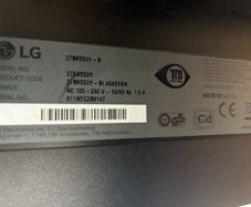 Lg Monitor Led Lcd 27"