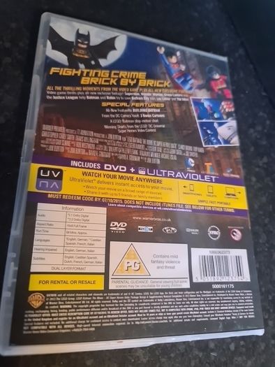 Lego Batman The Movie DVD