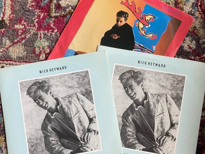 Nick Heyward vinyl record single 4 euros each