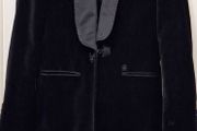 G Star Black Velvet Blazer
