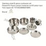 8 pieces camping cookware set. Compact and lightweight Image 3