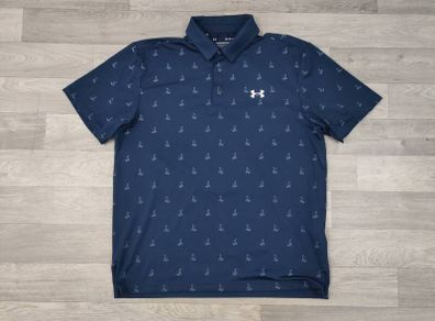 Under Armour The Playoff Polo Golf Shirt Mens Large