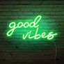 FREE EXPRESS SHIPPING Good Vibes Neon Sign,Neon Light Powered by USB with Switch, Pink Led Neon Light Sign for Bedroom,Wall Decor,Game Room,Party, Bar Decor Image 3