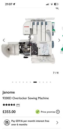 Overlocker Serger Sewing machine