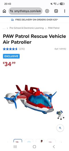 paw patrol rescue vehicle air patroller