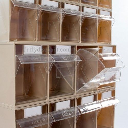 Tilt Bin System 4  Container For Small Storage Needs 1720Mm High X 600Mm Wide