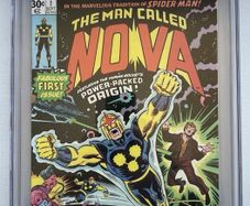 Nova 1 8.5 CGC WP 1976 Marvel