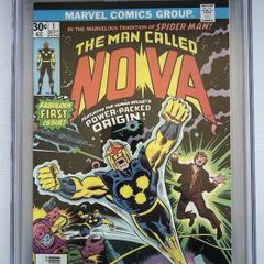 Nova 1 8.5 CGC WP 1976 Marvel
