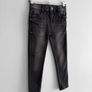Pre Owned Dunnes Stores Kids Dark Washed Black Denim Jeans Image 2