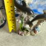 Resin Dolphin Mother and Pup Coral Reef Figurine Realistic Shelf Sitter Decor Image 4