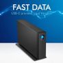 LaCie d2 Professional 16TB - USB-C Desktop External Hard Drive, for Mac and Windows - Professional desktop HDD for creative workflows Image 3