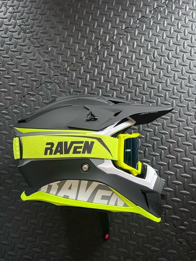 Motorcross helmet XS with googles