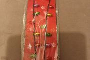 Christmas flashing light necklace